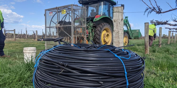 RECOIL. DRIP LINE RECYCLING
