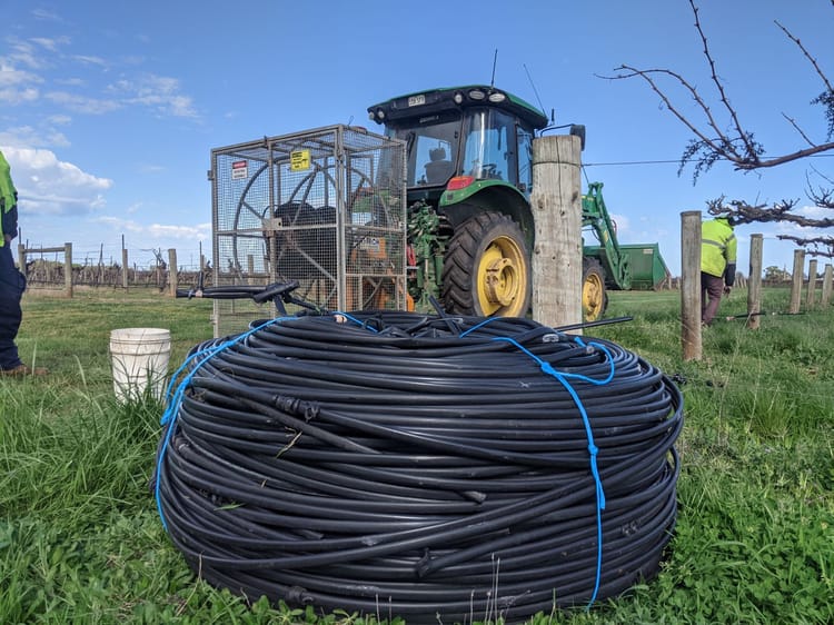 RECOIL. DRIP LINE RECYCLING