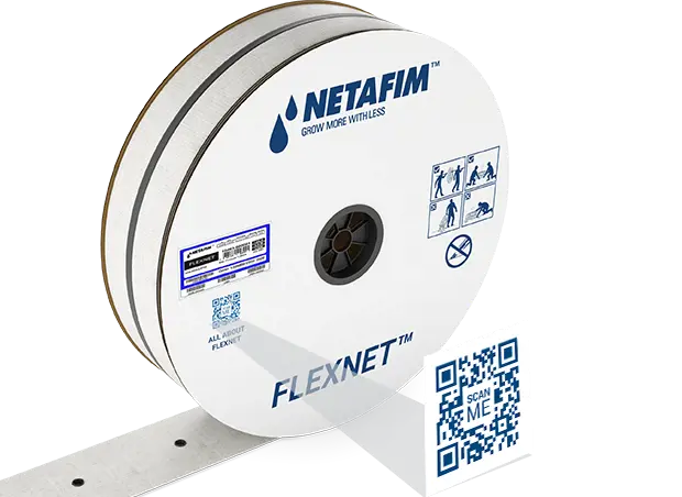 All you need to know on the field or at home about FlexNet™ is just one scan away
